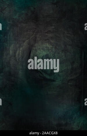 brown and green background canvas with dirty grunge textur Stock Photo