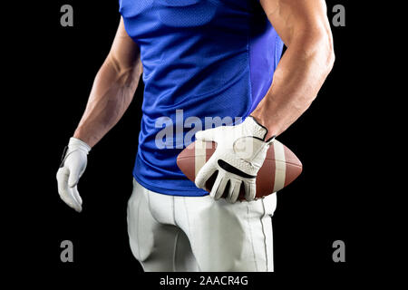 American football player Stock Photo