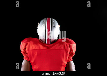 American football player Stock Photo