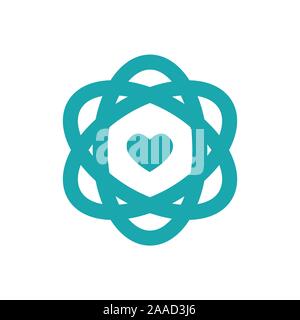 Core Values Icon w Scientific Inclusion image Stock Vector