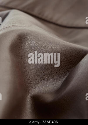 Hyper close-up textile. Fibers and pattern of the fabric shot in studio to create nice soft shadows and volumes. Soft background. Stock Photo