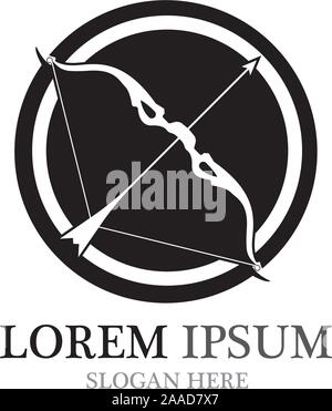 Archer Logo design inspiration Stock Vector