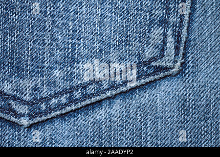Blue texture background, jeans texture, fabric. Denim jeans background Stock Photo