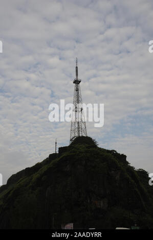 Pune; Maharashtra India; Sept. 2015: Southeast Asia - Beautiful view of Sinhagad fort Pune Stock Photo