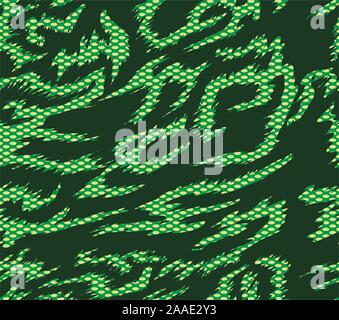 Camouflage seamless pattern, military uniform print for fabric, army,soldier texture background. - Vector Stock Vector