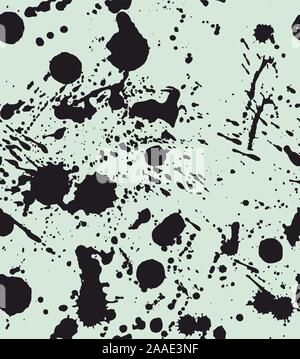 Seamless grunge,splash vector pattern,brush strokes background,watercolor,ink. Stock Vector