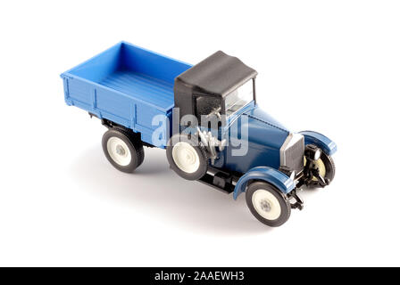 Reduced copy of the truck produced at the beginning of the twentieth century Stock Photo