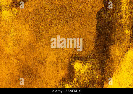 Colored background with marbled textures of different shades of gold and yellow Stock Photo