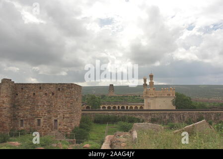 Juma Masjid (mosque), Gandikota Fort monuments, Andhra Pradesh, India Stock Photo