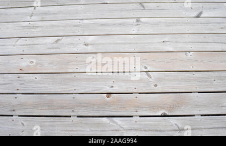 Rustic White Gray Wood Background Texture. Wood was left raw and weathered to a nice light grey over the years. Stock Photo