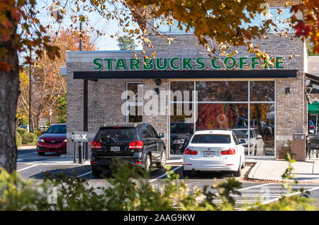 Starbucks Coffee in Snellville (Metro Atlanta), Georgia. (USA) Stock Photo