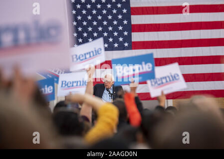 Atlanta, Georgia, USA. 21st Nov, 2019. Mayor PETE BUTTIGIEG speaks with ...