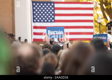 Atlanta, Georgia, USA. 21st Nov, 2019. Mayor PETE BUTTIGIEG speaks with ...