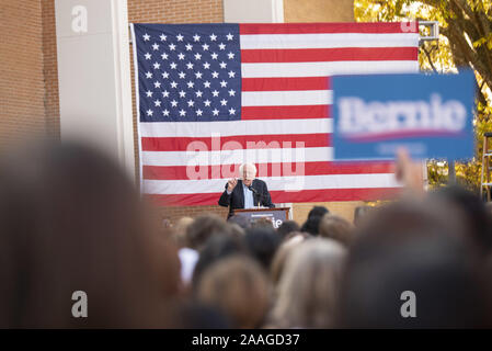 Atlanta, Georgia, USA. 21st Nov, 2019. Mayor PETE BUTTIGIEG speaks with ...