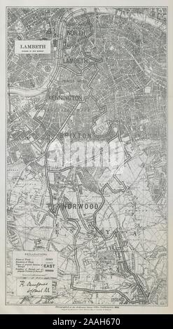 Lambeth Parliamentary Borough. Brixton Norwood. BOUNDARY COMMISSION ...