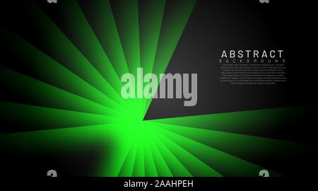 Luxurious dark background with a texture overlay layer. Modern dark black background with light green and shadow. eps vector 10 Stock Vector