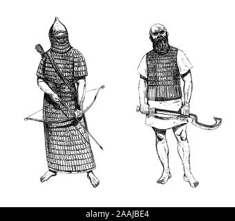 Assyria Warrior Costume Stock Photo - Alamy