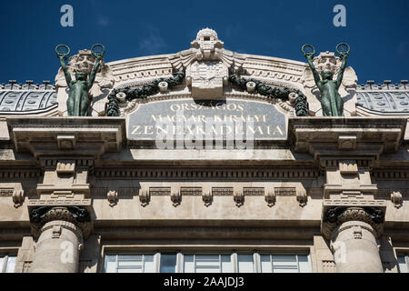 Budapest, Franz-Liszt-Musikakademie, Architekten Kálmán Giergl und Floris Kolb - Budapest, Franz-Liszt-Music Academy, Architects Kálmán Giergl and Flo Stock Photo