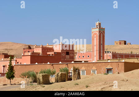 A little village in the High Atlas mountain range. Morocco Stock Photo