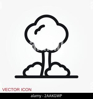 Garden icon isolated on background. Gardening symbol Stock Vector