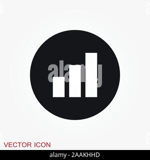 Diagram and graphs vector icons for your design. Stock Vector