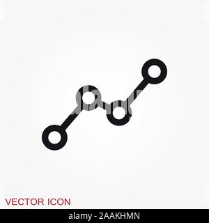Diagram and graphs vector icons for your design. Stock Vector