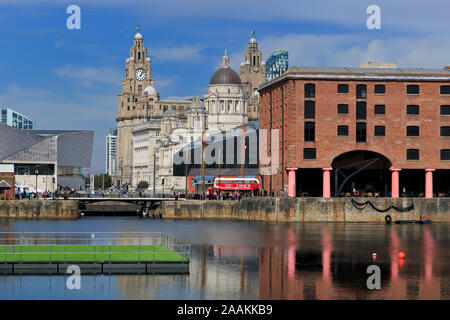 Albert Dock, Liverpool, England, United Kingdom Stock Photo