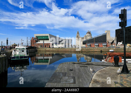 Canning Dock, Liverpool, England, United Kingdom Stock Photo