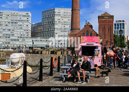 Canning Dock, Liverpool, England, United Kingdom Stock Photo