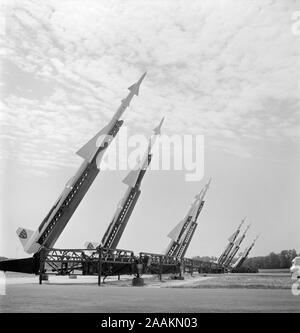 Nike Missile Installation, Lorton, Virginia, USA, photograph by Thomas J. O'Halloran, May 1955 Stock Photo