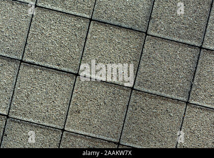 Stone block seamless tile floor texture. closeup Stock Photo