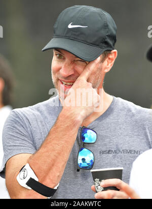 Boca Raton, Florida, USA. 22nd Nov, 2019. Scott Foley playing Tennis at The Boca Raton Resort Tennis Center for the 29th Annual Chris Evert/Raymond James Pro-Celebrity Tennis Classic, on November 22, 2019 in Boca Raton, Florida. People: Scott Foley Credit: Storms Media Group/Alamy Live News Stock Photo