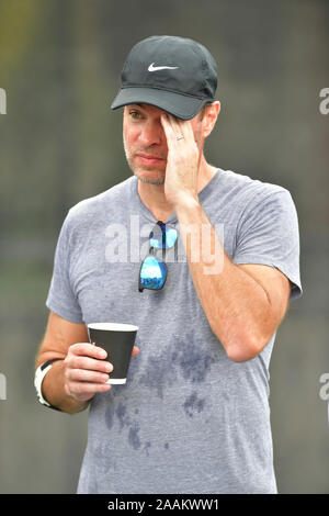 Boca Raton, Florida, USA. 22nd Nov, 2019. Scott Foley playing Tennis at The Boca Raton Resort Tennis Center for the 29th Annual Chris Evert/Raymond James Pro-Celebrity Tennis Classic, on November 22, 2019 in Boca Raton, Florida. People: Scott Foley Credit: Storms Media Group/Alamy Live News Stock Photo