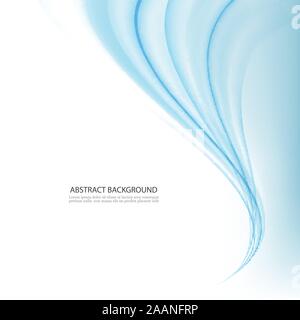 Beautiful Blue Satin. Drapery Background Stock Vector