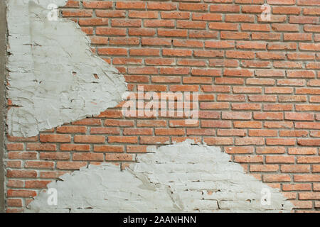 Brick wall block vertical used as background Stock Photo