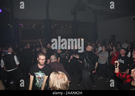 Welle: Erdball live in der KulturBrauerei Görlitz am 22.11.2019 Stock Photo