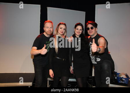 Welle: Erdball live in der KulturBrauerei Görlitz am 22.11.2019 Stock Photo