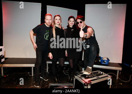 Welle: Erdball live in der KulturBrauerei Görlitz am 22.11.2019 Stock Photo