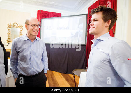 A chess event at the Loeb House at Harvard University in 2013