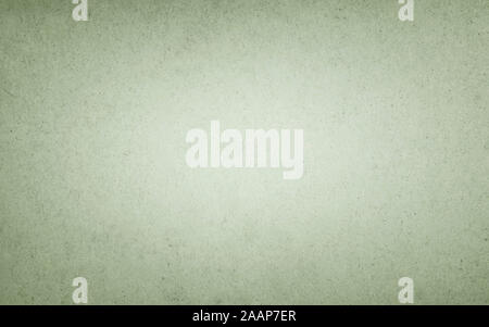 Green grainy paper background, texture with vignette. Stock Photo