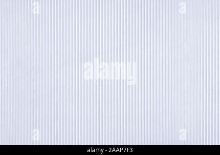 Background, texture made of striped light blue paper. Vertical lines. Stock Photo
