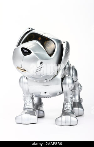 Teksta The Robotic Dog Is A First Generation Robotic Toy For Children Stock Photo Alamy