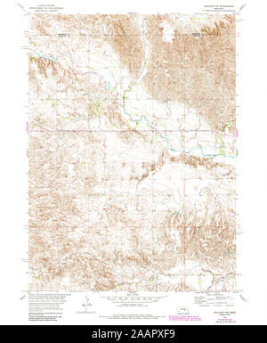 Spalding, Nebraska, map 1954, 1:24000, United States of America by ...