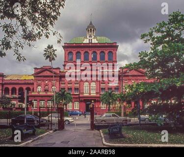 Port Of Spain, Trinidad & Tobago. 12th Apr, 2000. The Beaux-Arts style Red House in the city of Port of Spain is the seat of Parliament in the Republic of Trinidad and Tobago. Tourism is centered around Port of Spain. Credit: Arnold Drapkin/ZUMA Wire/Alamy Live News Stock Photo