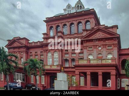 Port Of Spain, Trinidad & Tobago. 12th Apr, 2000. The Beaux-Arts style Red House in the city of Port of Spain is the seat of Parliament in the Republic of Trinidad and Tobago. Tourism is centered around Port of Spain. Credit: Arnold Drapkin/ZUMA Wire/Alamy Live News Stock Photo