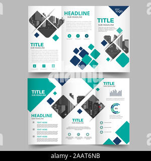 Business brochure flyer design a4 template. Vector illustration - Vector Business brochure flyer design a4 template. Vector illustration - Vector Stock Photo