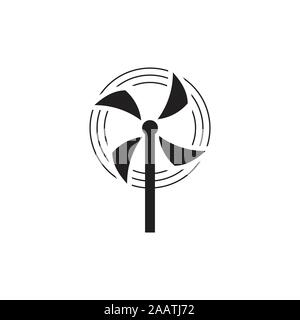 simple propeller symbol decoration vector Stock Vector