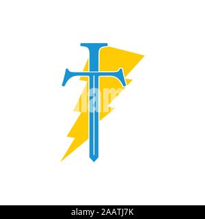 clear design simple geometric symbol logo for your buniness Stock Vector