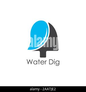 clear design simple geometric symbol logo for your buniness Stock Vector