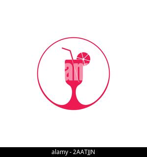 clear design simple geometric symbol logo for your buniness Stock Vector